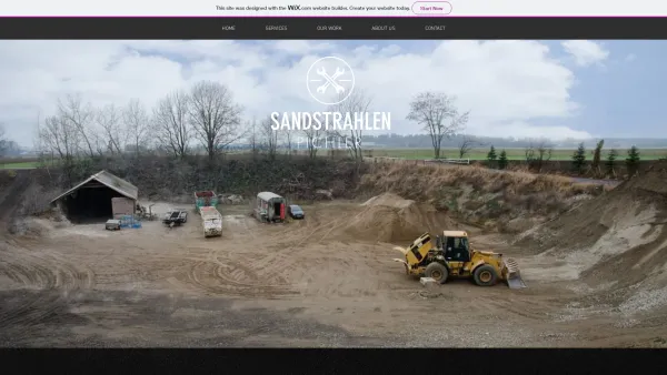 Website Screenshot: Sandstrahlunternehmen Pichler - HOME | sandstrahlen - Date: 2023-06-26 10:25:48