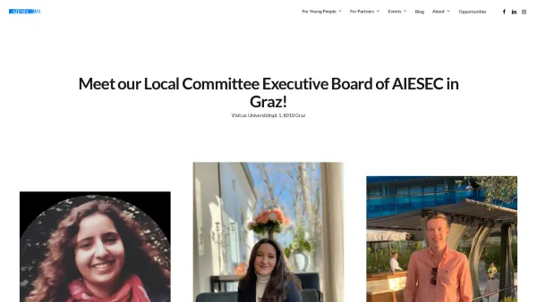 Website Screenshot: AIESEC in Graz - Graz – AIESEC in Austria - Date: 2023-06-22 12:13:02