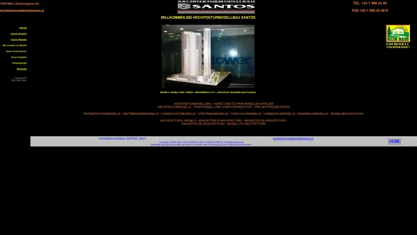 Website Screenshot: Luiz ARCHITEKTURMODELLBAU SANTOS Kunst und Technik Modellbauatelier - ARCHITEKTURMODELLBAU SANTOS Kunst und Technik Modellbauatelier - Date: 2023-06-22 12:13:02