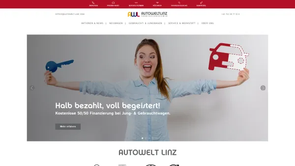 Website Screenshot: Autowelt Linz GmbH - Autowelt Linz - Ihr Mobilitätspartner für Citroën, Peugeot, Maxus, Volvo und Polestar in Linz - Date: 2023-06-26 10:25:48
