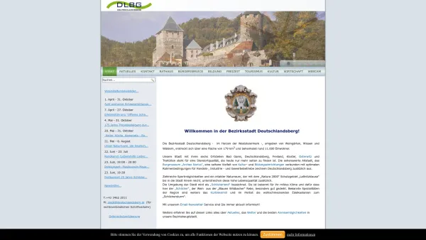 Website Screenshot: Koralmhalle der Stadtgemeinde Offizielleder Stadtgemeinde Deutschlandberg - Start - Stadtgemeinde Deutschlandsberg - Date: 2023-06-22 15:00:01