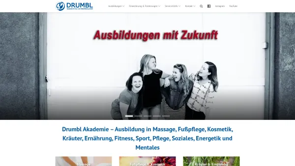 Website Screenshot: DRUMBL Akademie für Aus und Weiterbildung GmbH - Drumbl Akademie für Aus- und Weiterbildung - Date: 2023-06-26 10:25:51