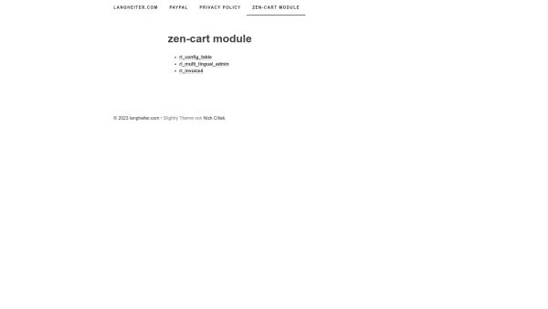Website Screenshot: EDV-Lösungen Langheiter - langheiter.com – module & co - Date: 2023-06-22 12:13:03