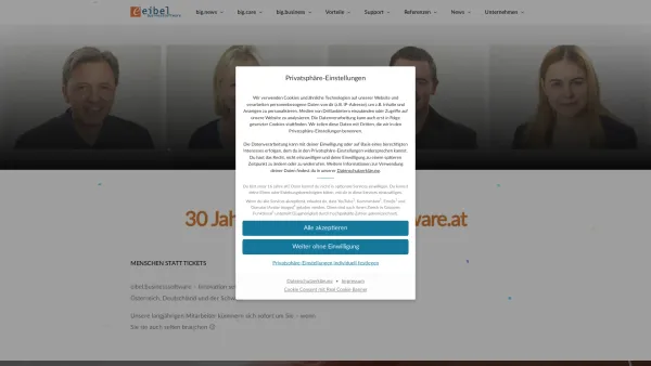 Website Screenshot: eibel.businesssoftware - eibel.businesssoftware für Verlage und Sozialträger - Date: 2023-06-22 12:13:03