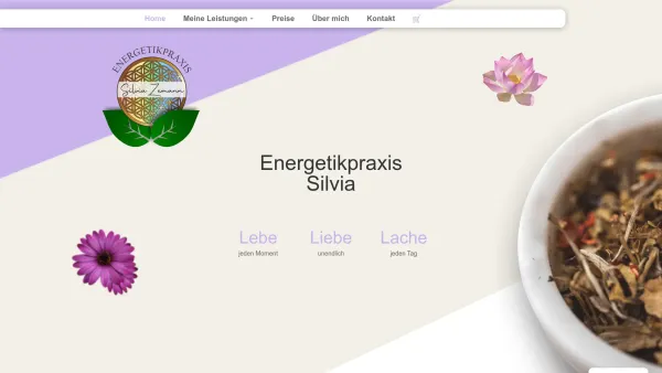 Website Screenshot: Energetikpraxis Silvia Kainz - Humanenergetikerin und Kinesiologin » Energetikpraxis Silvia - Date: 2023-06-26 10:25:53