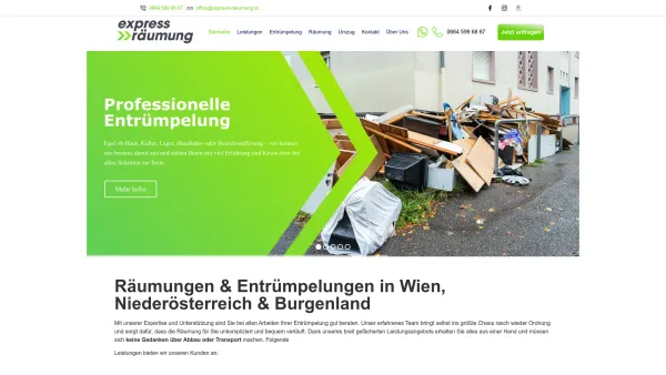 Website Screenshot: Express Räumung & Entrümpelung - Express Räumung & Entrümpelung - Express Räumung & Entrümpelung - Date: 2023-06-15 16:02:34
