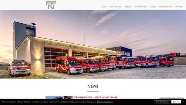 Website Screenshot: ***Freiwillige Feuerwehr Neumarkt besuchen Sie uns*** - Freiwillige Feuerwehr Neumarkt am Wallersee | FFN - Date: 2023-06-22 12:13:03