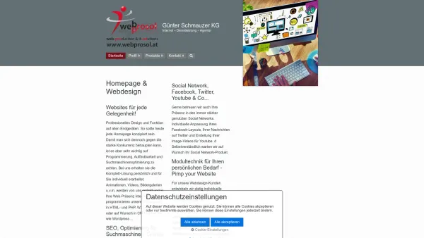 Website Screenshot: Fleischerei und Imbiss Schmauzer - Günter Schmauzer KG - Ihr Internet-Dienstleistungsbetrieb - Date: 2023-06-15 16:02:34