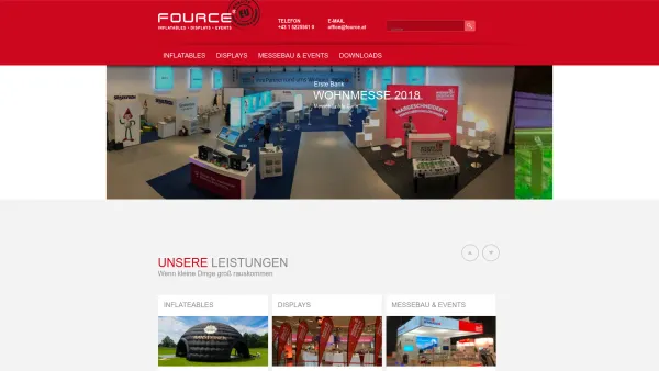 Website Screenshot: FOURCE production & marketing GmbH - Willkommen bei Fource - Date: 2023-06-22 12:13:03