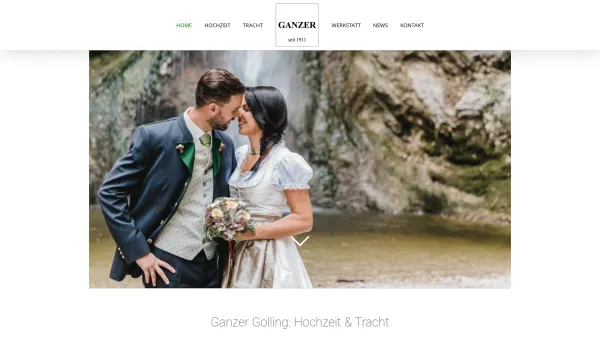 Website Screenshot: Ganzer - HOME - Ganzer Golling - Date: 2023-06-22 12:13:03
