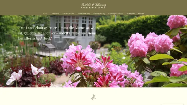Website Screenshot: Gartengestaltung Libelle - Gartengestaltung in Wien und Niederösterreich - Date: 2023-06-26 10:25:53