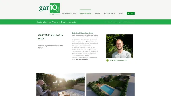Website Screenshot: Professionelle Gartenplanung in Wien - Gartenplanung Wien und Niederösterreich | Garten professionell planen - Date: 2023-06-26 10:25:53