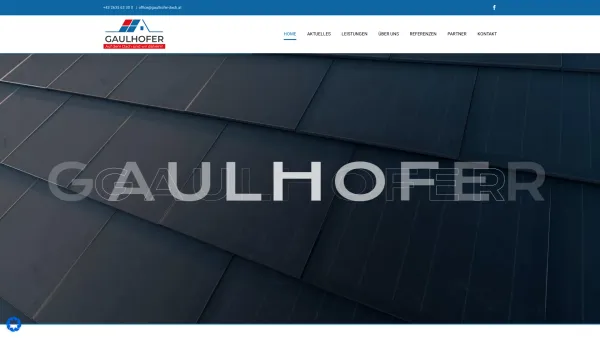Website Screenshot: Gaulhofer GmbH - Dachdecker Niederösterreich | Gaulhofer Dach - Date: 2023-06-15 16:02:34