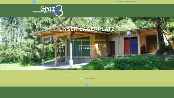 Website Screenshot: Pfadfindergruppe St. Georg Graz 3 Stammgruppe) - St. Georg Graz 3 – Die Pfadfindergruppe St. Georg Graz 3 - Date: 2023-06-22 15:02:28