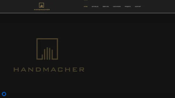 Website Screenshot: Handmacher Bau GmbH - Baumeister Niederösterreich | Handmacher Bau GmbH - Date: 2023-06-26 10:25:53