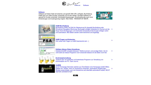 Website Screenshot: Software Engineering Heinrich Huber - Software: Heinrich Huber, Moedling - Date: 2023-06-14 10:37:21