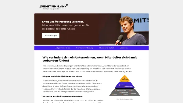 Website Screenshot: Roland Mühlbachler JOBMITSINN - JOBMITSINN – Jetzt hat's Click gemacht – Gewinne und halte die besten Fachkräfte. - Date: 2023-06-26 10:25:56