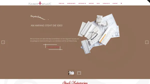 Website Screenshot: Kaiser Stuck - Stuck aus Wien • Kaiser-Stuck - Date: 2023-06-15 16:02:34