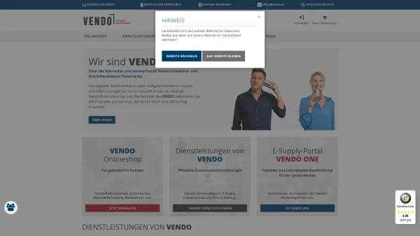 Website Screenshot: kbprintcom.at Druck + Kommunikation GmbH - vendo - Ihr Partner für Digitale Kommunikation, E-Commerce u.v.m - Date: 2023-06-22 12:13:04
