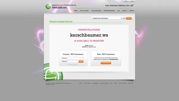Website Screenshot: Peter & Isabella Kerschbaumer Handelsunternehmen Markteting Business Consulting - WebSite.ws – Your Internet Address for Life - Date: 2023-06-15 16:02:34