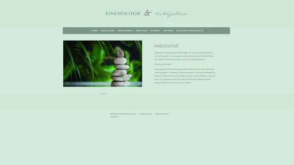 Website Screenshot: Kinesiologie und Wohlfühlen - Kinesiologie und Wohlfühlen - Date: 2023-06-22 12:13:03