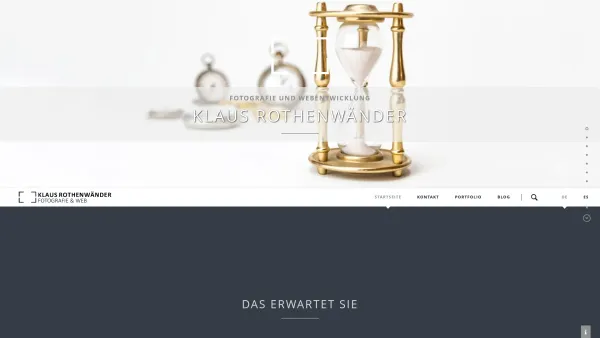 Website Screenshot: Klaus Rothenwänder - Fotografie und Webentwicklung aus Oberndorf - Klaus Rothenwänder - Date: 2023-06-22 12:13:03