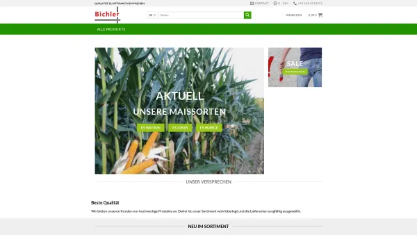 Website Screenshot: Kleinsortiment - Qualität zu attraktiven Preisen - bichler-shop.at - Date: 2023-06-26 10:25:56