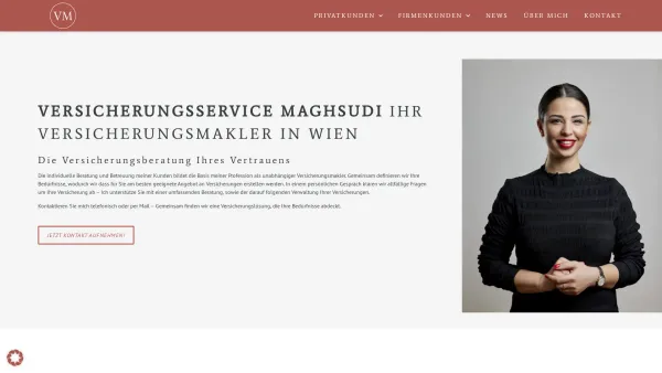 Website Screenshot: Versicherungsservice Maghsudi e.U. - Ihr Versicherungsmakler in Wien | Versicherungsservice Maghsudi - Date: 2023-06-14 10:46:33