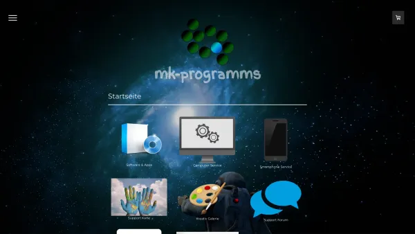 Website Screenshot: mk-programms - HOME - mkprogramms Official Webpage - Date: 2023-06-14 10:38:33