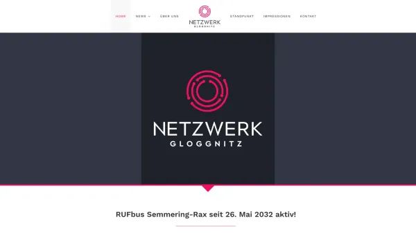 Website Screenshot: Netzwerk Gloggnitz - HOME - Stadtentwicklung Netzwerk Gloggnitz - Date: 2023-06-26 10:25:59