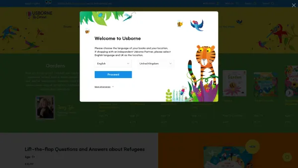Website Screenshot: Wilma Krynicki Independent organiser for Usborne Books at Home English Books in Vienna - Children’s books for all ages | Usborne | Be Curious - Date: 2023-06-22 15:00:02