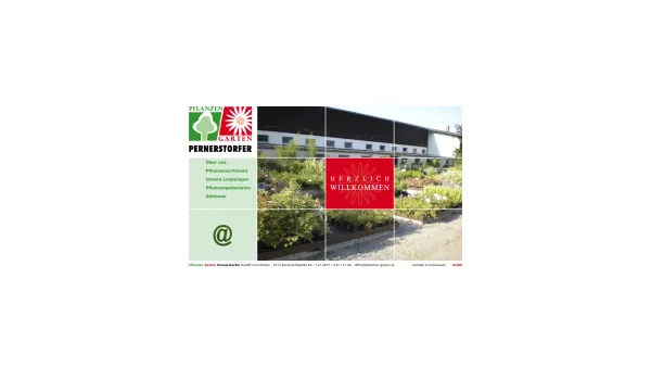Website Screenshot: Pflanzen-Garten Pernerstorfer - Pflanzen-Garten.at - Date: 2023-06-22 15:00:02