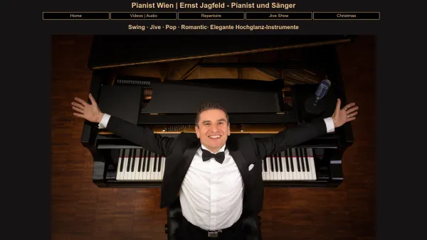 Website Screenshot: Ernst Jagfeld Pianist · Sänger - Pianist & Sänger - Date: 2023-06-15 16:02:34