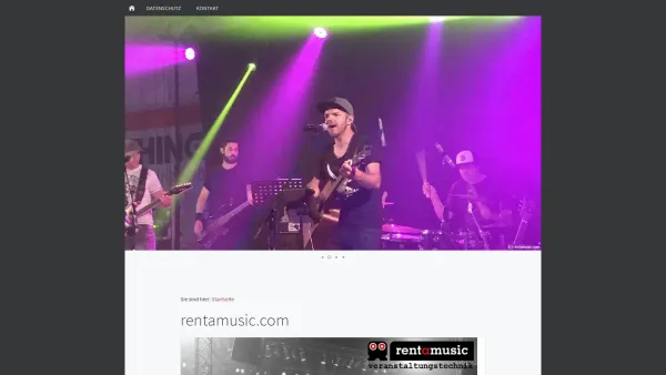 Website Screenshot: Rentamusic - rentamusic.com - Date: 2023-06-22 12:13:05