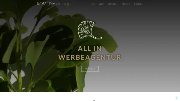 Website Screenshot: ROMEDIA design e.U. Full Service Werbeagentur - All In Werbeagentur | ROMEDIA design - Date: 2023-06-26 10:25:59