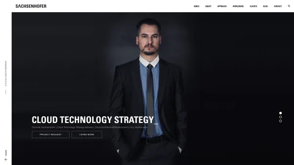Website Screenshot: Dominik Sachsenhofer - Dominik Sachsenhofer | Cloud Technology Strategy Advisory - Date: 2023-06-26 10:25:59