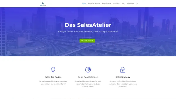 Website Screenshot: SalesAtelier GmbH - Das SalesAtelier | Wir vertreiben Ihre Marke - Date: 2023-06-14 10:46:35