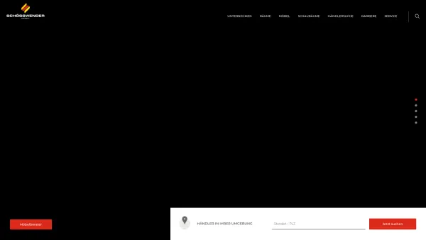 Website Screenshot: Schösswender - Exklusive Möbel aus Österreich von Schösswender Möbel - Date: 2023-06-22 12:13:05
