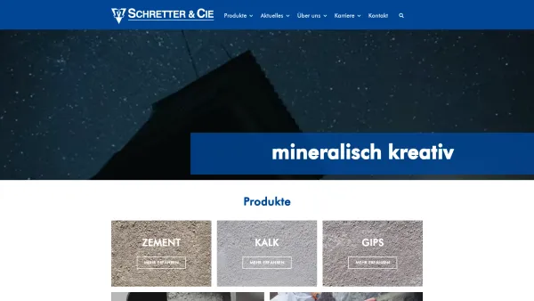 Website Screenshot: Schretter & Cie - Home - Schretter & Cie - Date: 2023-06-14 10:38:33