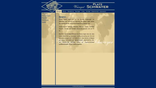Website Screenshot: Nah&Frisch MARKT Karl SCHWAYER - Weingut Platz-Schwayer - Date: 2023-06-14 10:38:33
