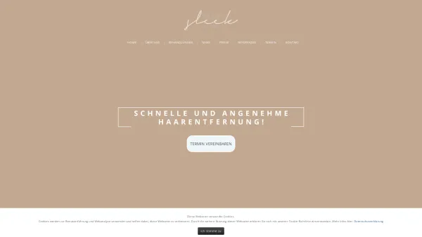 Website Screenshot: Skinsleek Vienna - Skinsleek Vienna - Dauerhafte Haarentfernung Wien - Date: 2023-06-14 10:46:35