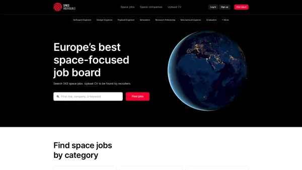 Website Screenshot: Space Individuals OG - Space Jobs | Space Careers | Space Individuals - Date: 2023-06-26 10:26:02