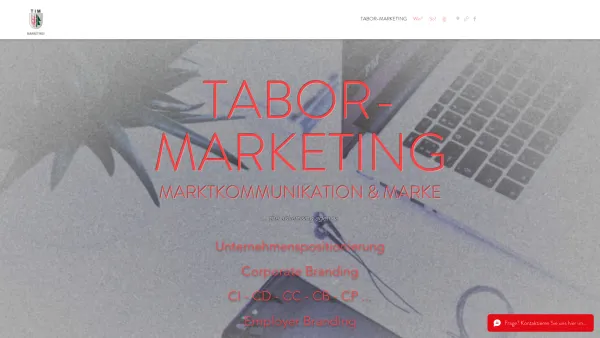 Website Screenshot: Tabor Immobilienentwicklung & Marketing GmbH - Werbeagentur | Tabor-marketing | Gutenstein | Marktkommunikation | Branding - Date: 2023-06-22 15:02:29