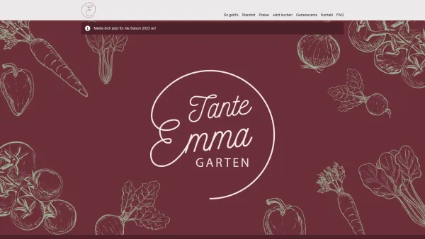 Website Screenshot: Tante Emma Garten - Tante Emma Garten - Date: 2023-06-26 10:26:02
