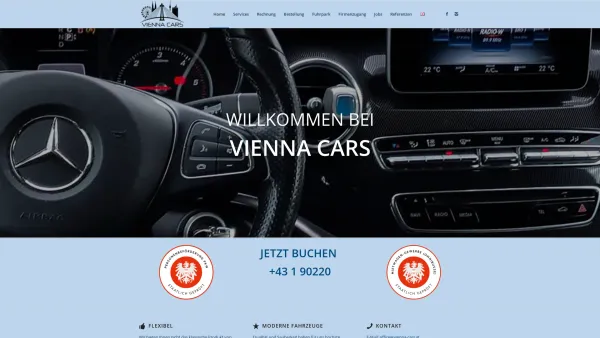 Website Screenshot: VC Busreisen GmbH - Homepage - Vienna Cars - Date: 2023-06-26 10:26:02