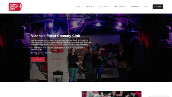 Website Screenshot: Vienna Comedy Club - Stand up Comedy - Open Mic - Vienna Comedy Club - Date: 2023-06-14 10:46:36