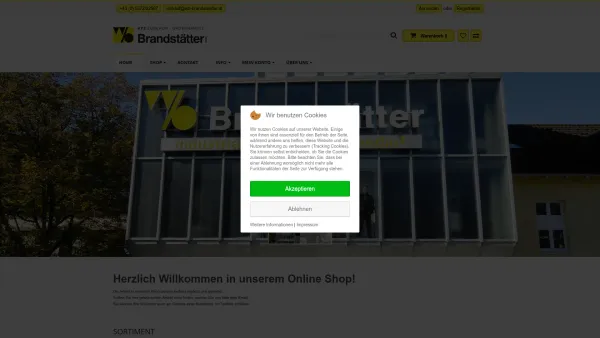 Website Screenshot: Brandstätter GmbH - Home | Brandstätter GmbH - Date: 2023-06-15 16:02:34
