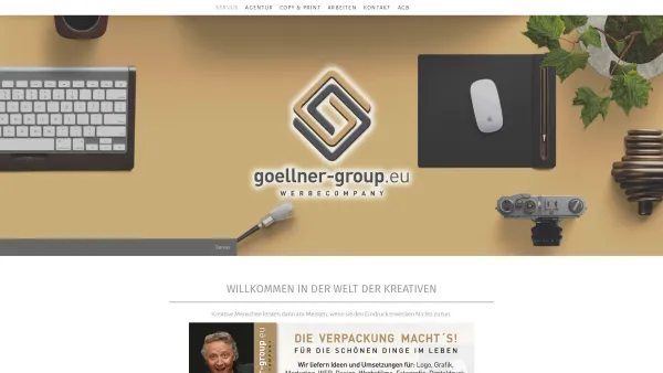 Website Screenshot: Anton Göllner www.werbecompany.at - Danke - goellner-group Webseite! - Date: 2023-06-14 10:46:56