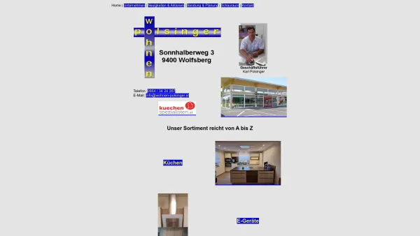 Website Screenshot: wohnen-polsinger - Startseite - Date: 2023-06-22 12:13:05