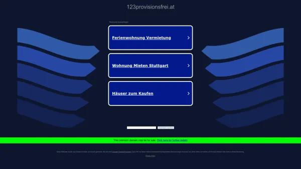 Website Screenshot: 123 Internet Services GmbH - 123provisionsfrei.at - Informationen zum Thema 123provisionsfrei. - Date: 2023-06-15 16:02:34